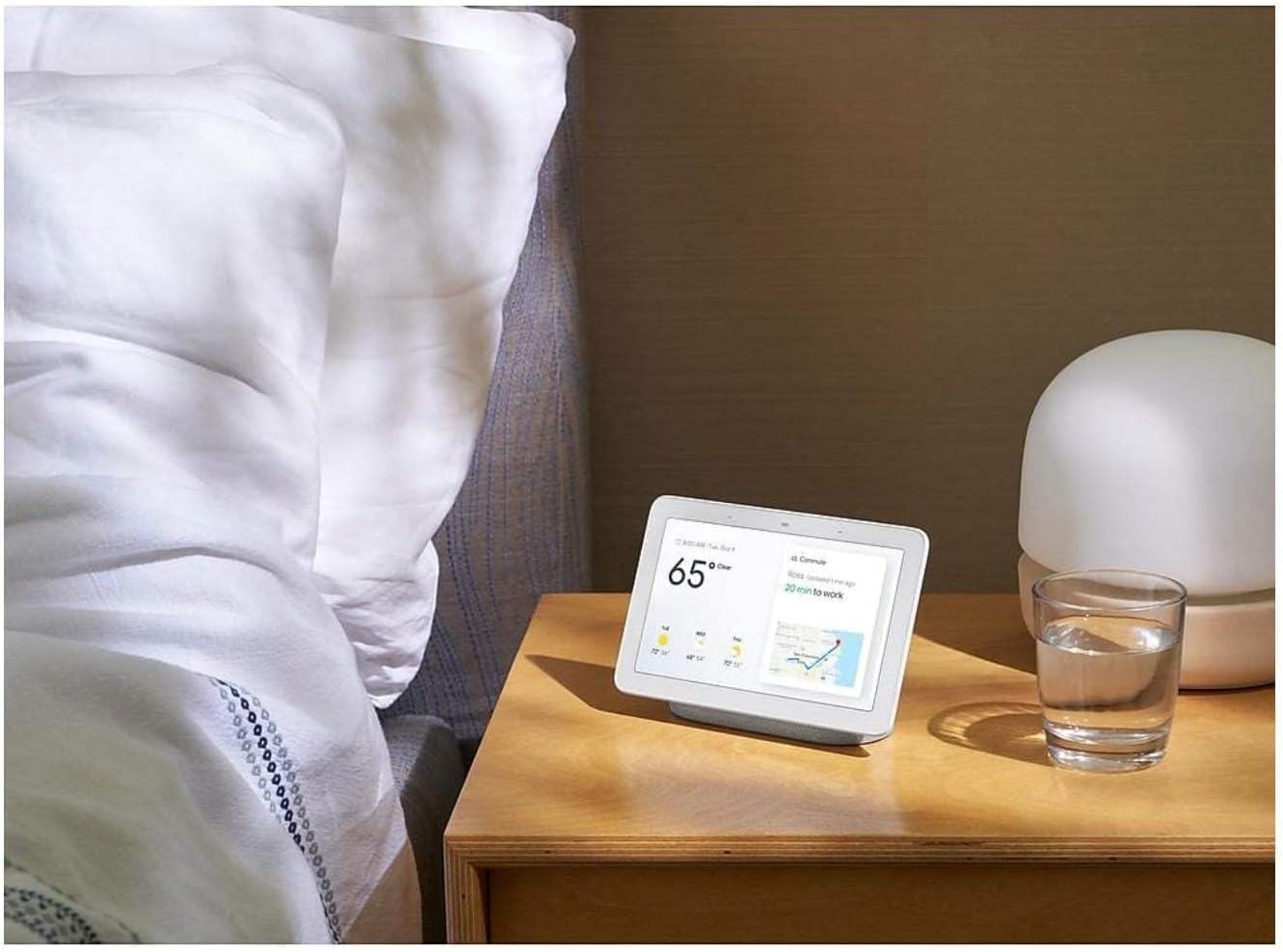 Google Nest Home Hub 7" Smart Lautsprecher & Display Sprachsteuerung Befehlsassistent - Bild 18 von 21