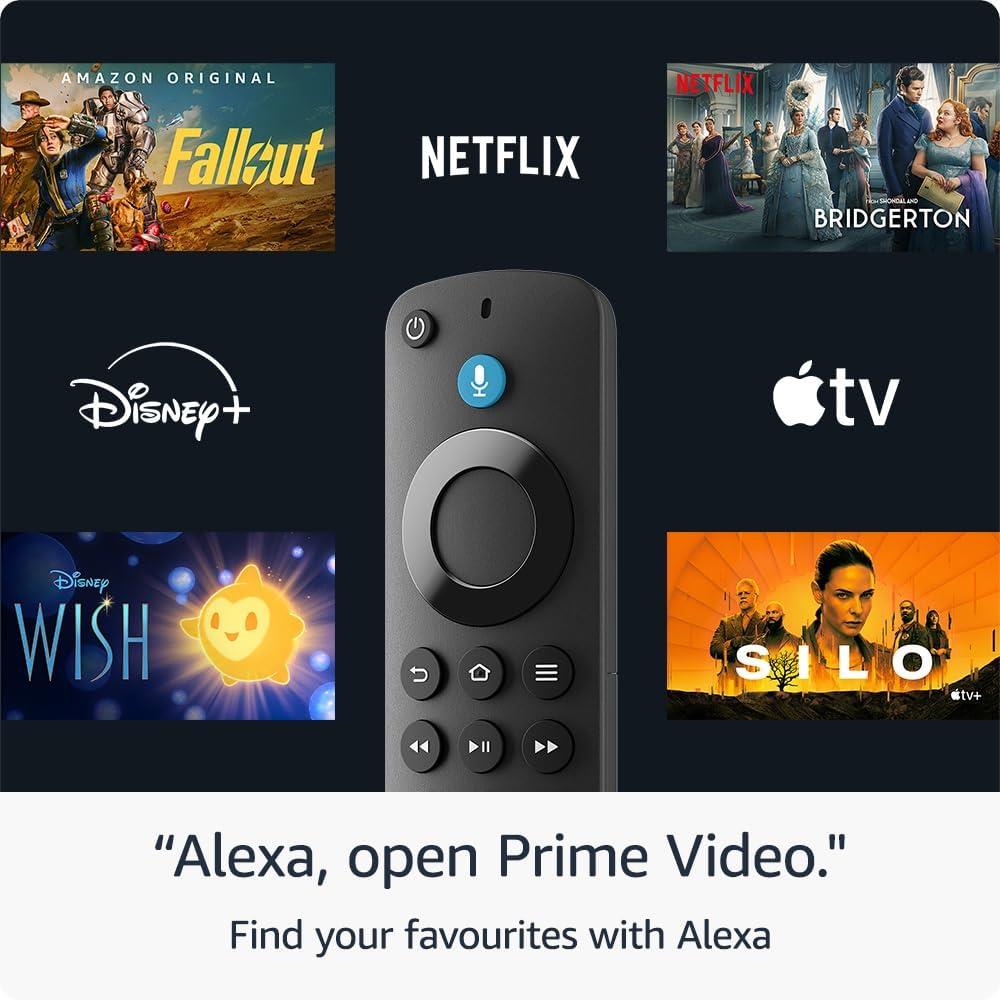 Amazon Fire TV Stick & Alexa Voice Remote - HD Media Player