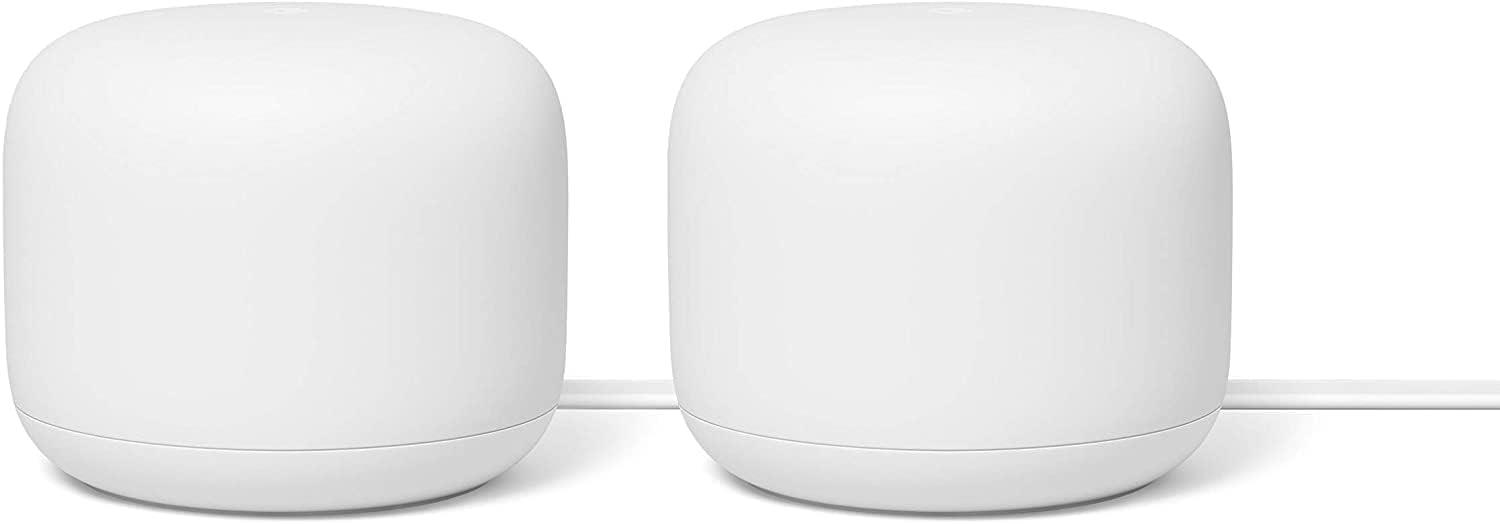 Google Nest Wi-Fi Router i Add on point | GA00595 / 822 Mesh Wi-Fi | Wielopak - Zdjęcie 10 z 22