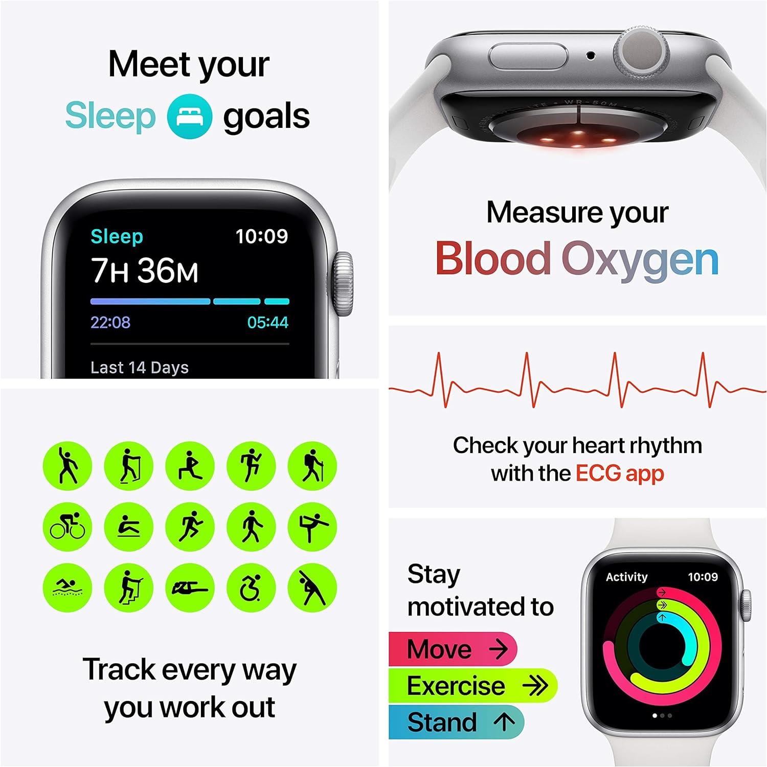 Apple Watch Series 6 40MM - Różne kolory - 4G - A2375 - Zdjęcie 20 z 37