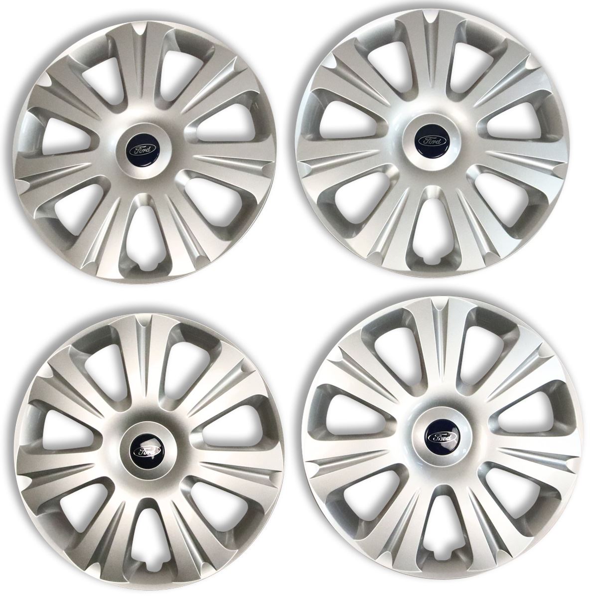 16-inch Set of 4 Ford 1704581 Wheel Trims 16-inch Set of 4 Ford 1704581 Wheel Trims