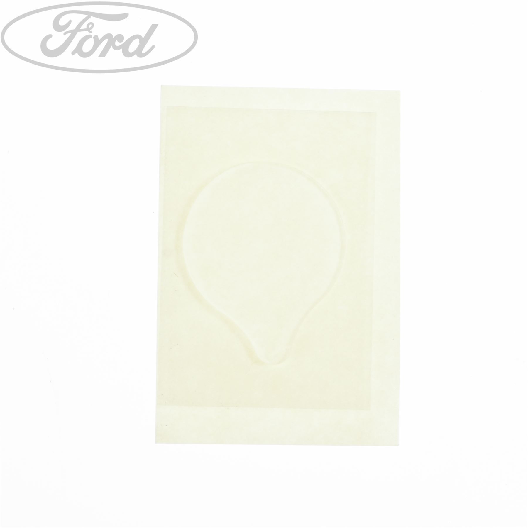 Genuine Ford Interior Rear View Mirror Fixing Pad x5 1720926 | eBay