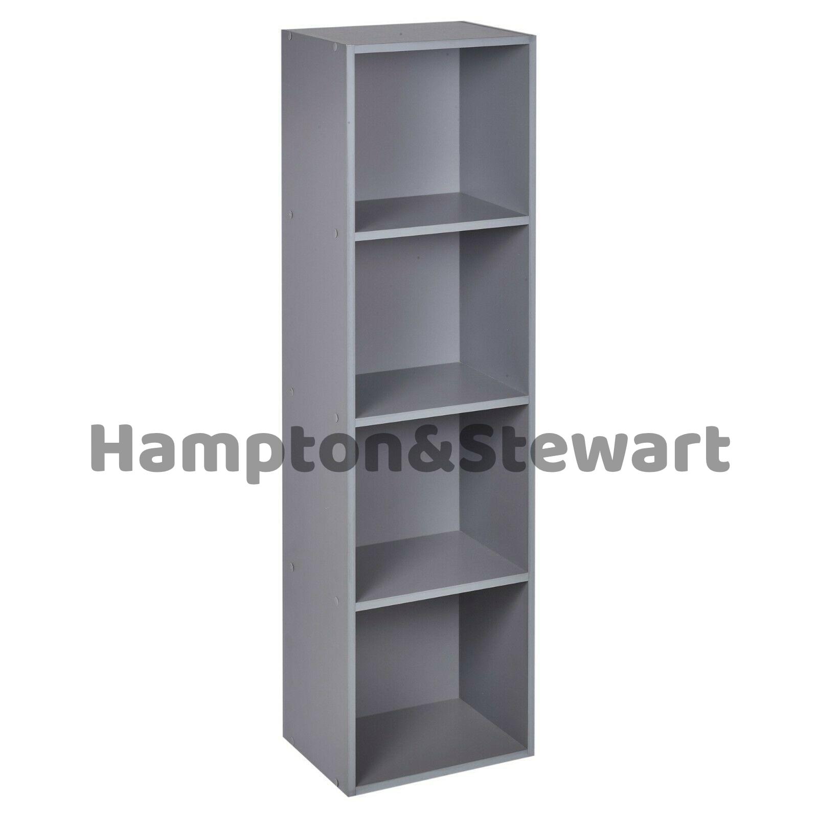 1,2,3,4,5 Tier Wooden Bookcase Shelving Display Shelves Storage Unit Wood Shelf - Picture 5 of 8