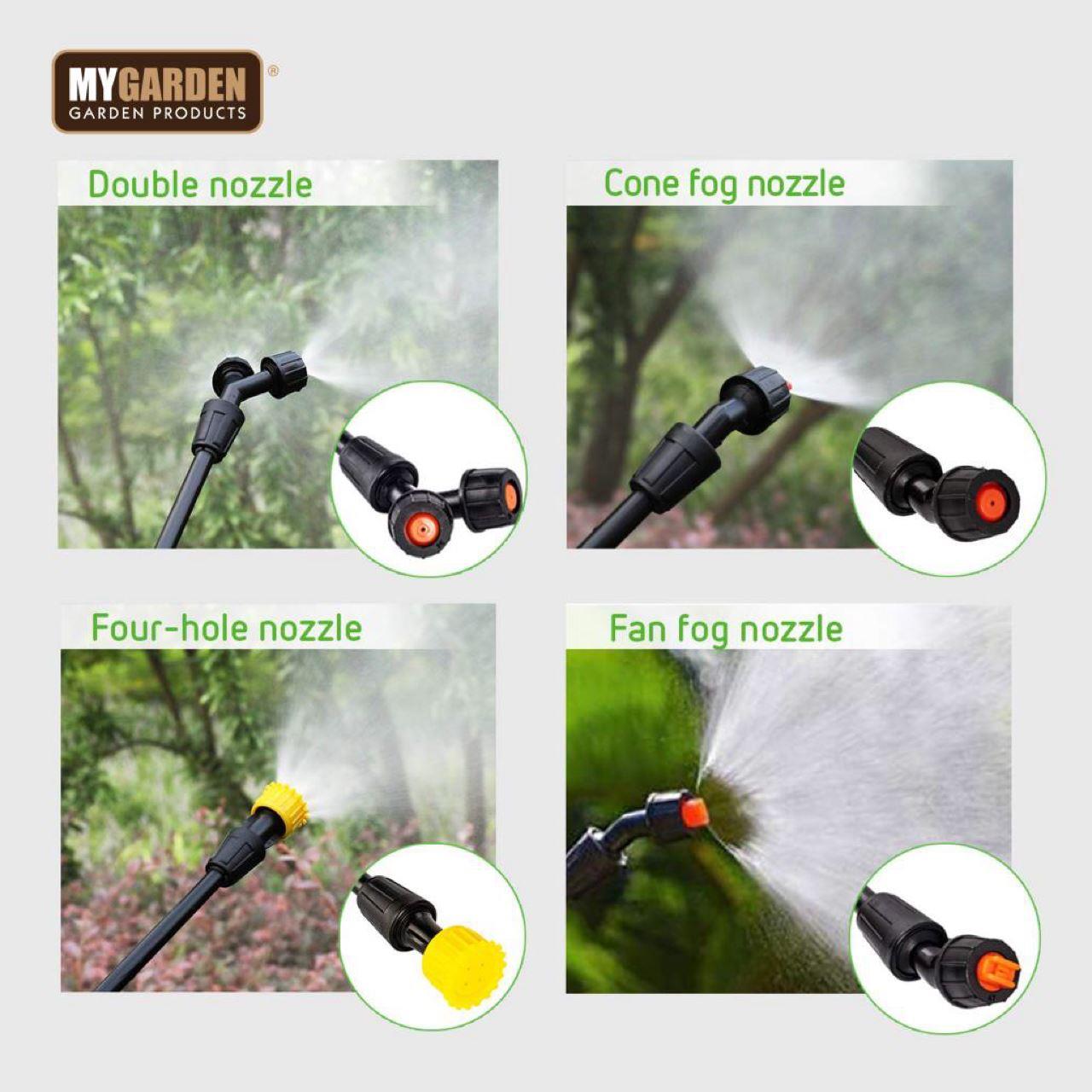 VAPORIZZATORE 2 5 8 LITRO BOTTIGLIA MANUALE zaino pompa diserbante giardino LTR