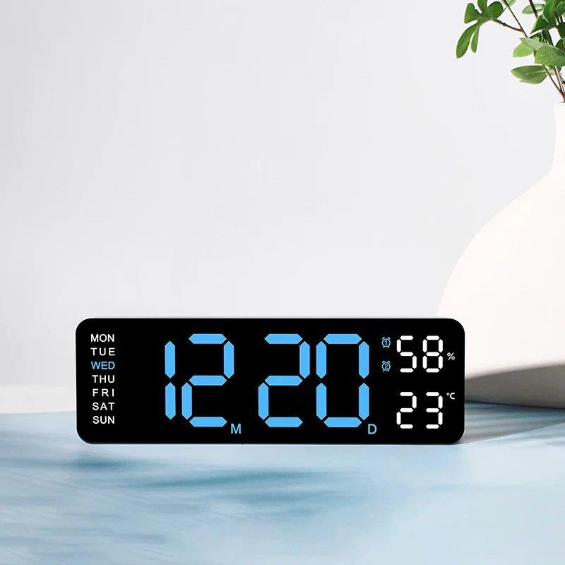 Wecker LED Display Digital Spiegelwecker Batterie/Steckwecker - Bild 3 von 4
