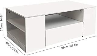 Hampton&Stewart High Gloss Coffee Table With Storage Drawer Modern Living Room Wooden Black Hampton&Stewart High Gloss Coffee Table With Storage Drawer Modern Living Room Wooden Black