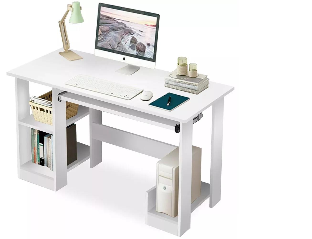 Modern Minimalist Computer Desk – Built-In Storage & Easy Assembly - Picture 4 of 6
