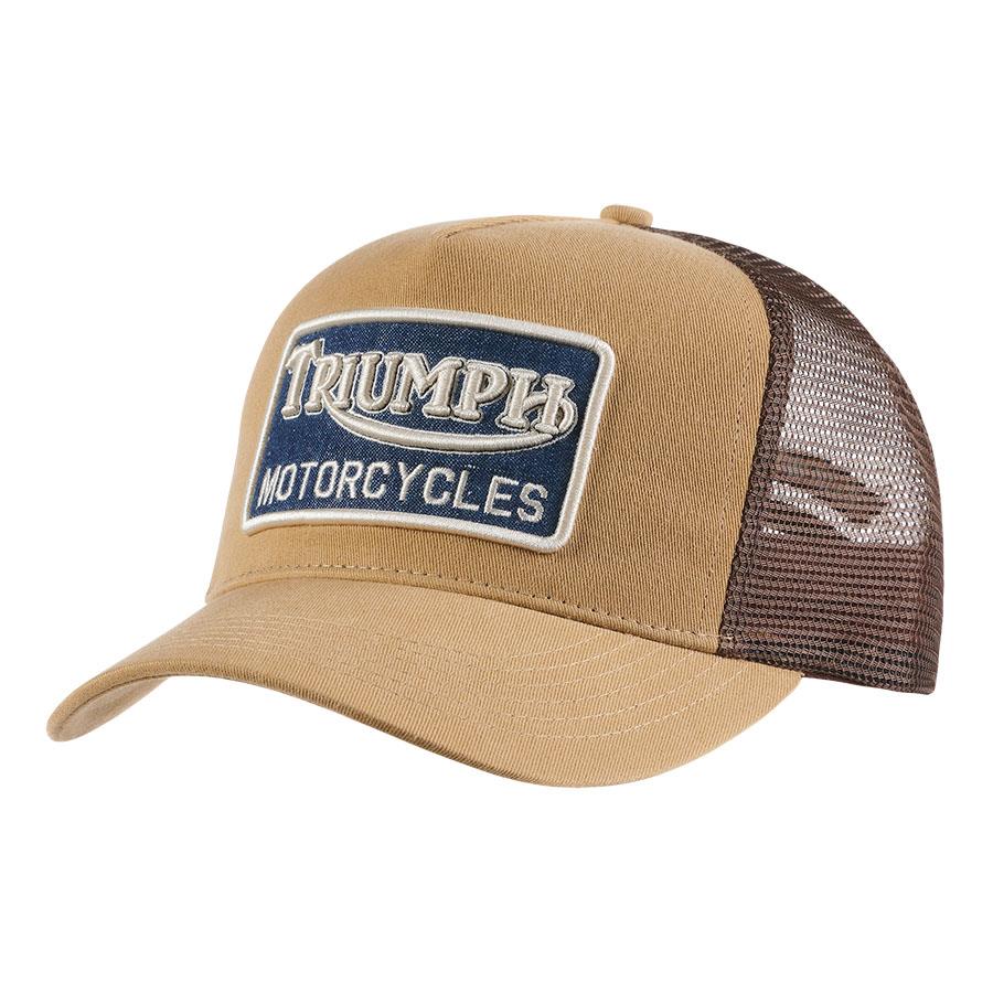 Triumph Motorcycles Mens Hunter Cap Tiger Frog Camo Dark Rose Fawn One Size - Picture 7 of 9