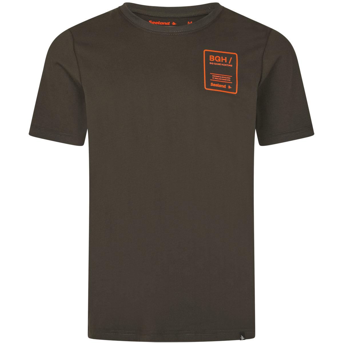 Seeland Mens BGH Short Sleeve T Shirt Pine Green Sizes Small To 3XL