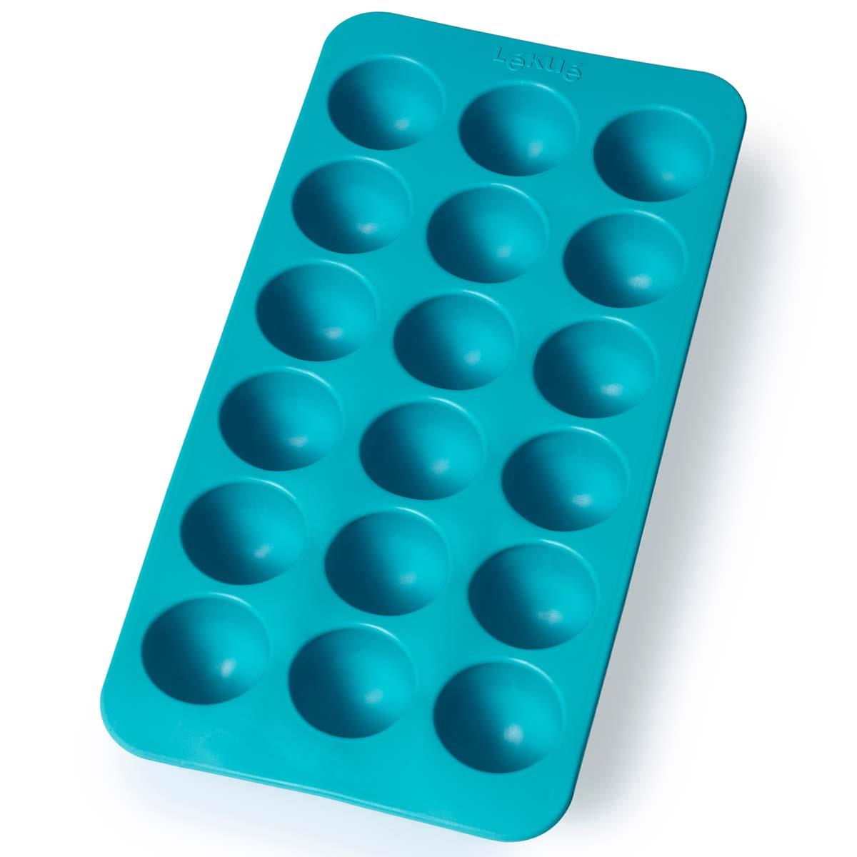 Lekue Ice Cube Tray with Lid Round