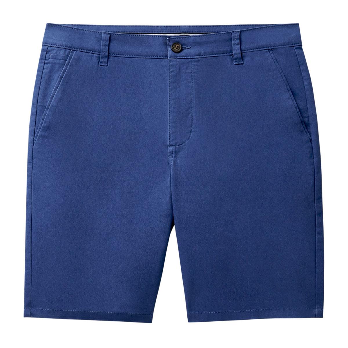 Crew Clothing Mens Bermuda Summer Pima Cotton Shorts Navy Purple Stone 32 To 40 - Picture 14 of 15