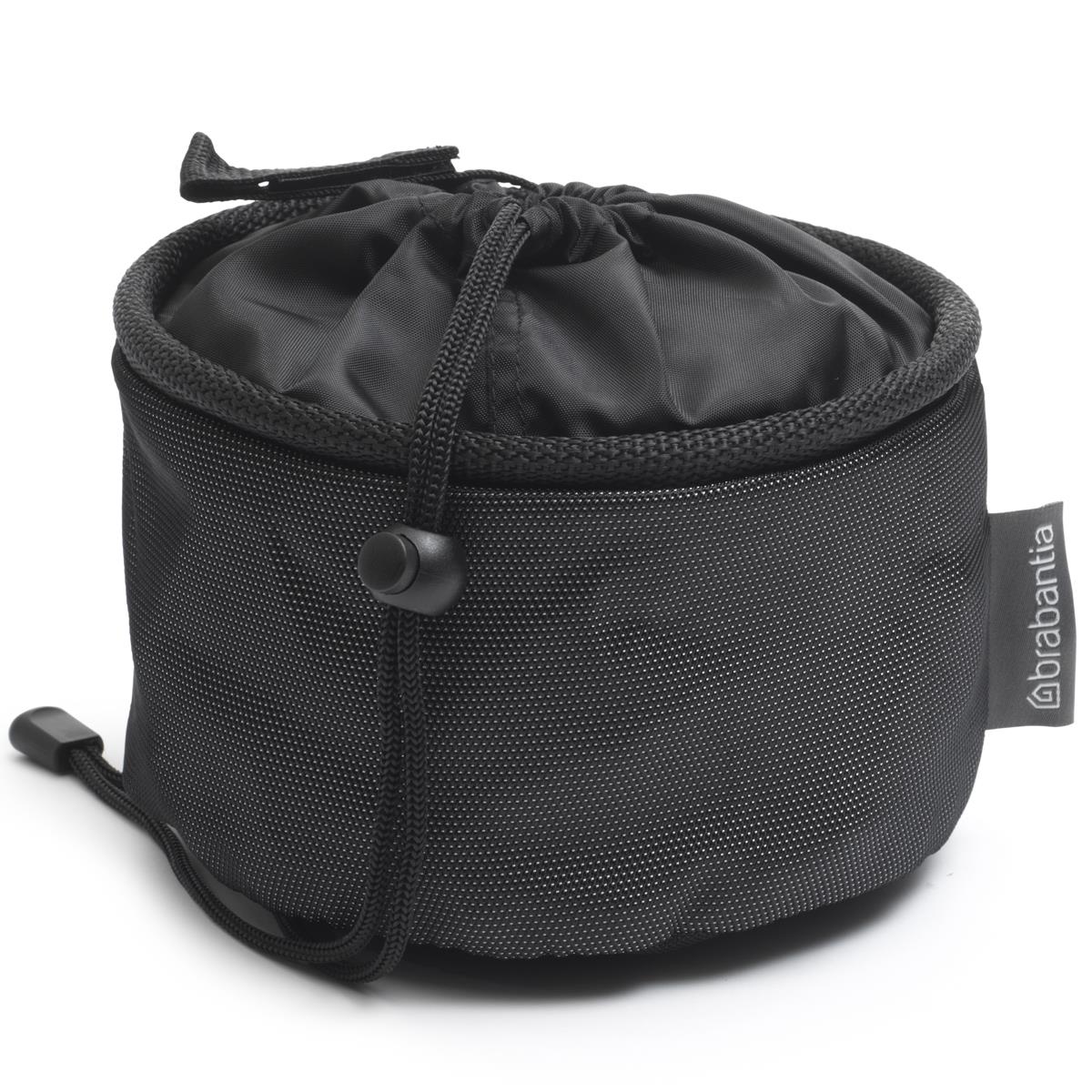 Brabantia Clothes Peg Bag Compact Durable Recyclable Mid Grey Black - Picture 5 of 6