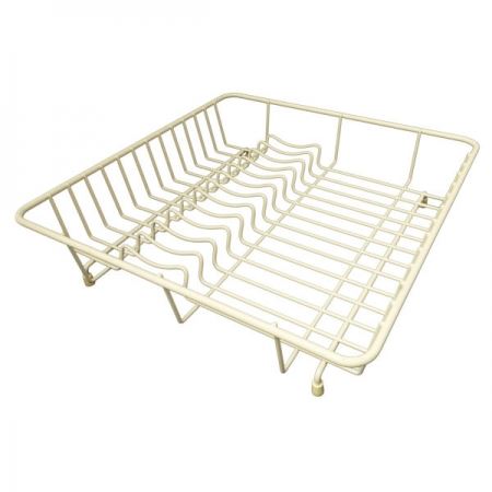 Delfinware Standard Kitchen Dish Drainer White Stainless Steel Black Grey Cream - Picture 7 of 10