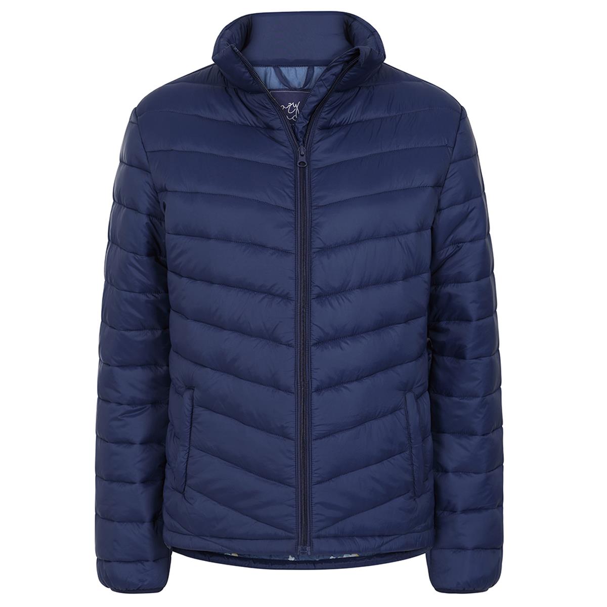 Lazy Jacks Womens LJ169 Supersoft Micro Fill Jacket Twilight Sizes UK8 To UK20 - Picture 7 of 13
