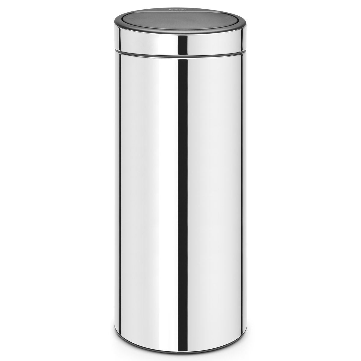 Brabantia Touch Bin New 30 Litre Plastic Bucket White Black Beige Gold Grey - Picture 12 of 22