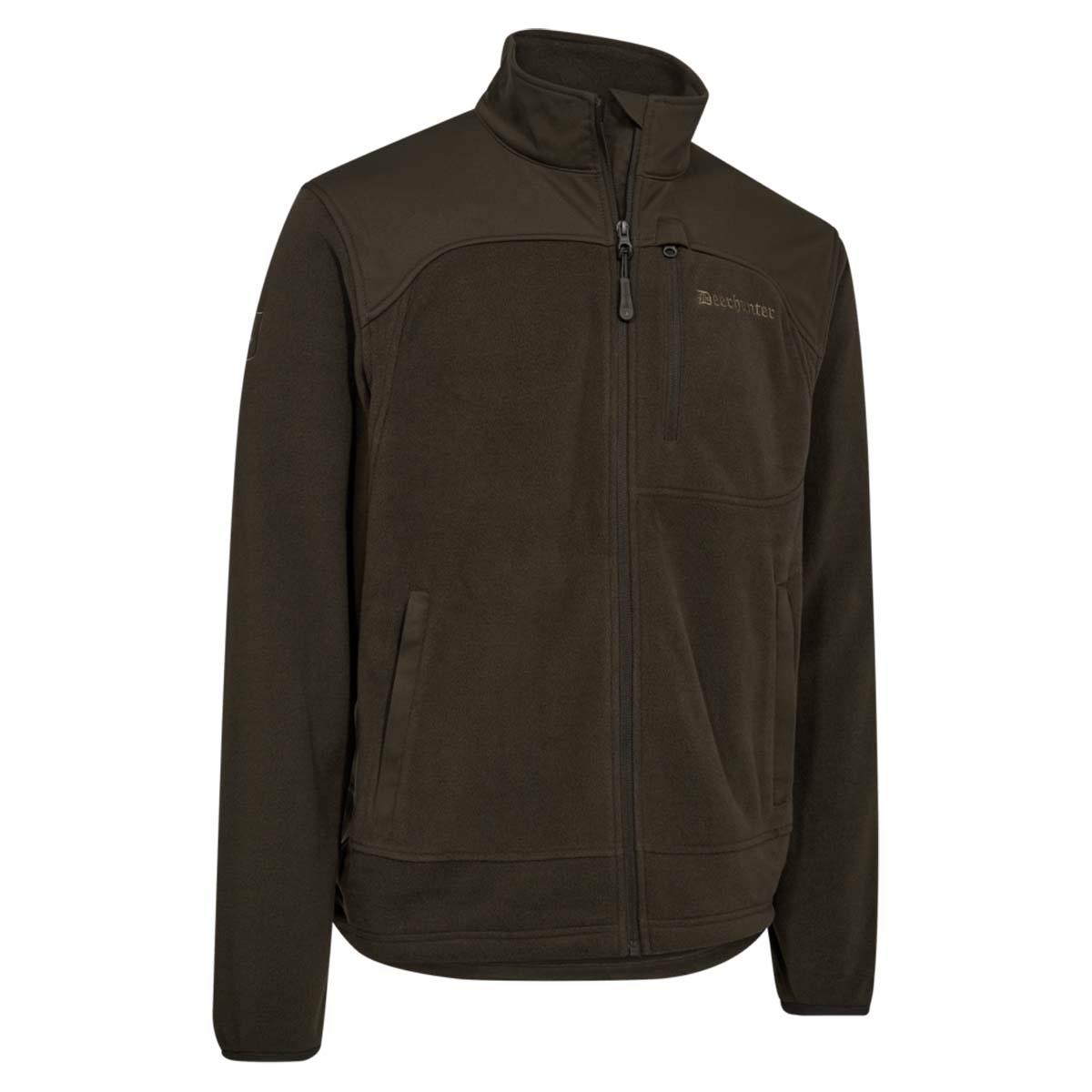 Deerhunter Mens Muflon Pro Fleece Jacket Art Green Sizes Small To 4XL
