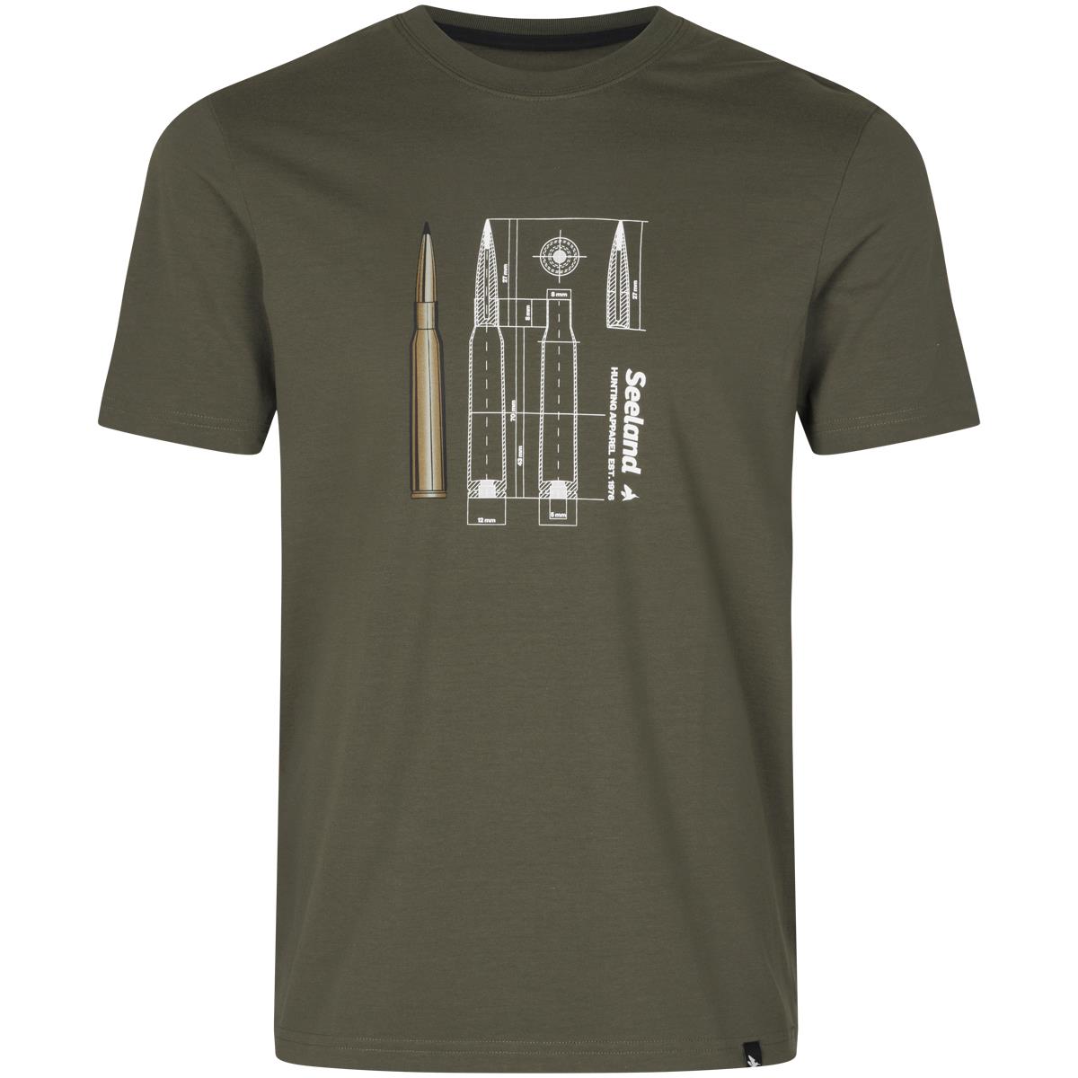 Seeland Mens Bullet T Shirt Grape Leaf Sizes Small Medium L XL XXL 3XL 4XL - Picture 5 of 10