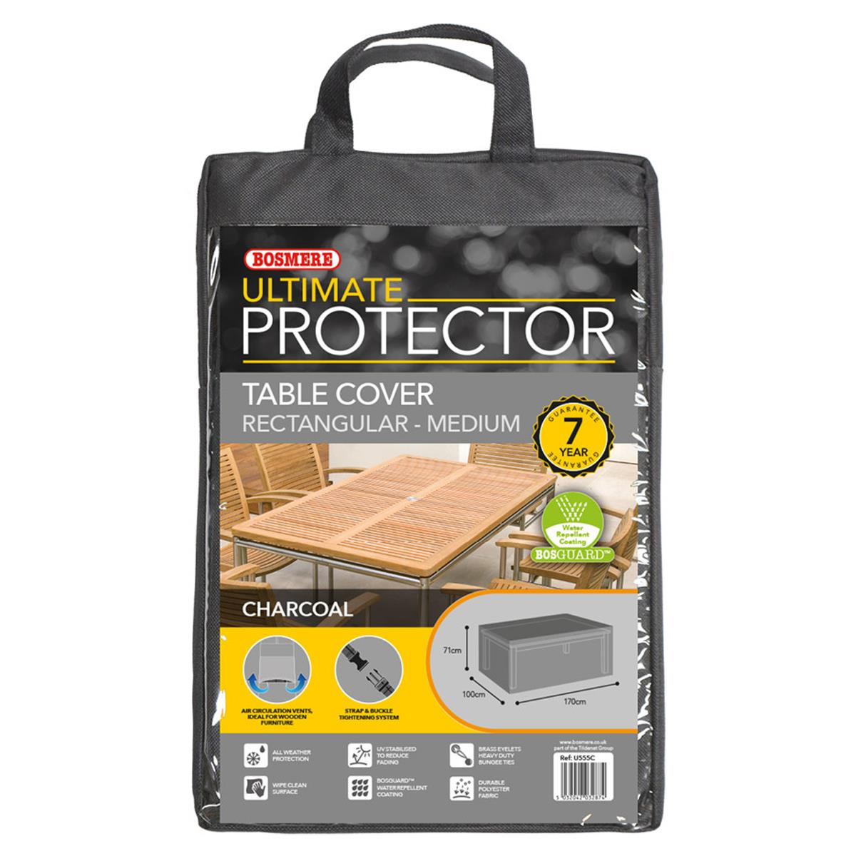 Bosmere Ultimate Protector Rectangular Table Cover Various Sizes 4 To 8 Seat - Picture 15 of 20