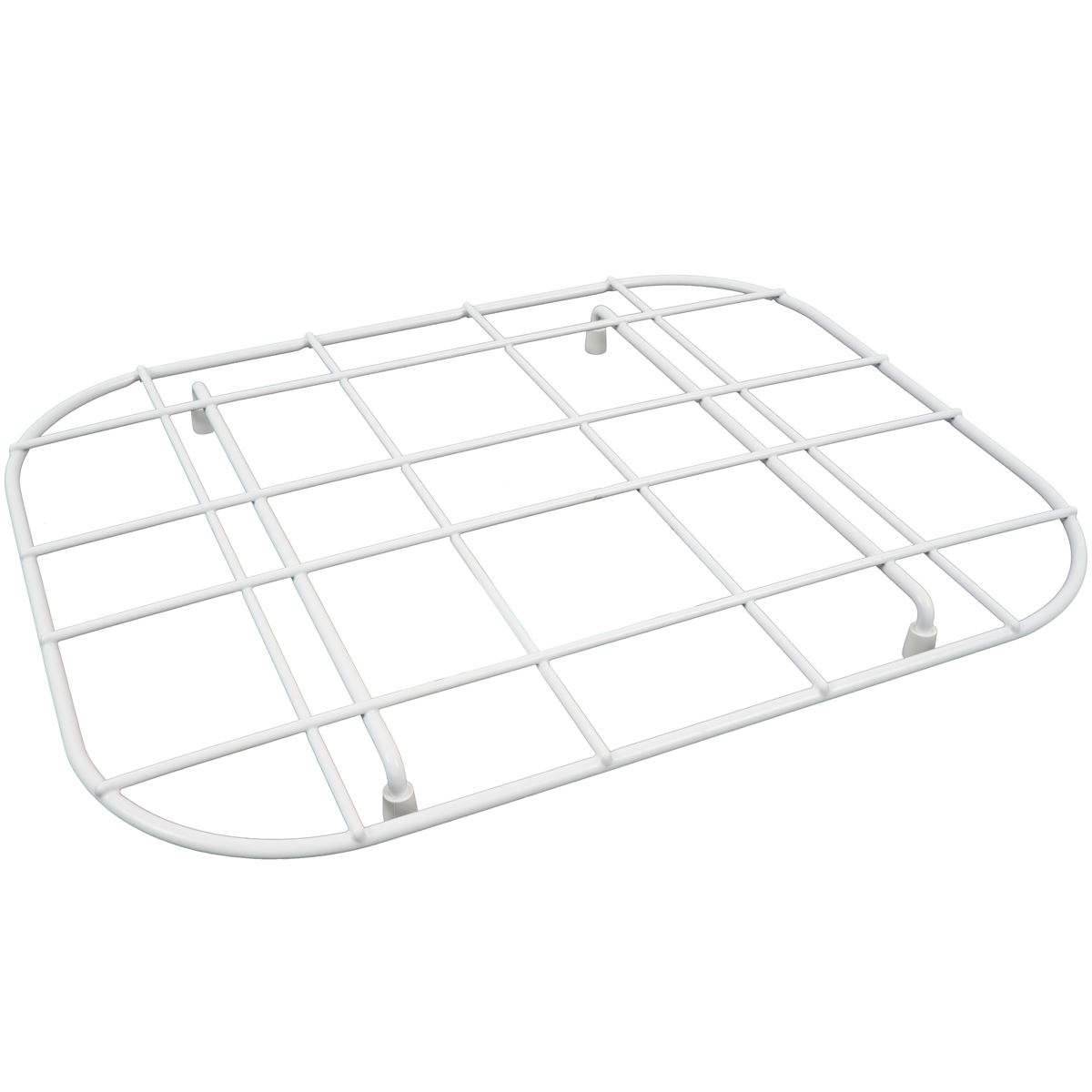 Delfinware Standard Kitchen Sink Mat Non Slip White Stainless Steel Black - Picture 10 of 10