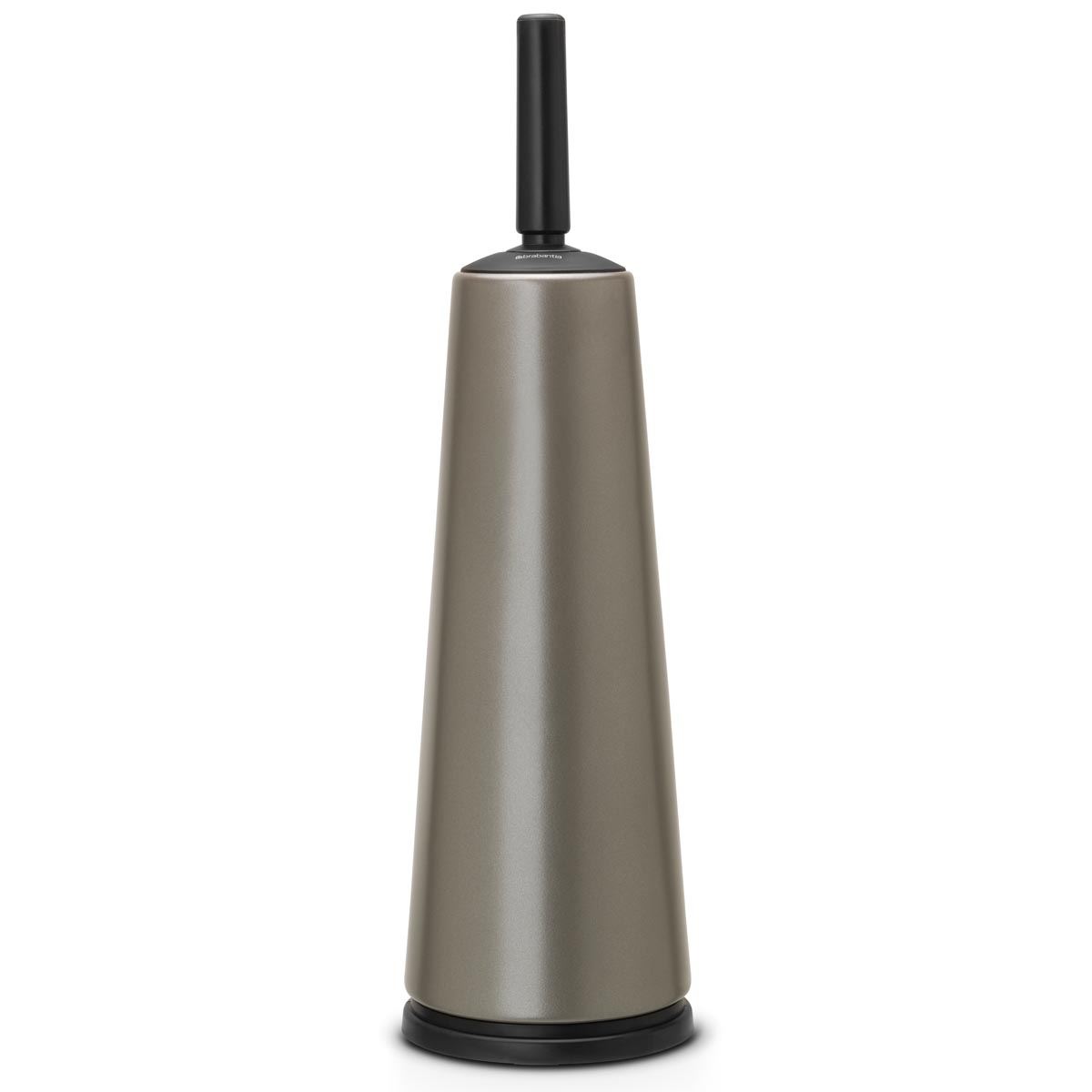 Brabantia Toilet Brush And Holder Classic White Platimum Black Silver - Picture 14 of 16