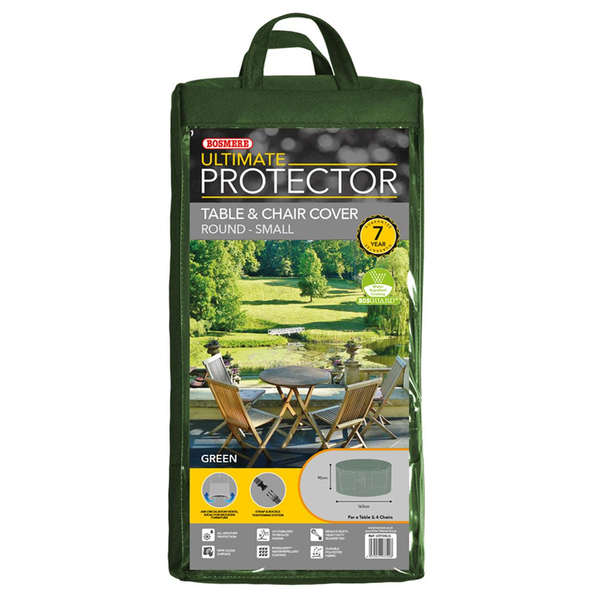 Bosmere Ultimate Protector Circular Patio Set Cover Various Size 4 To 8 Seat - Picture 17 of 20