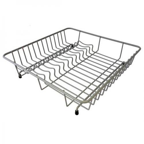 Delfinware Standard Kitchen Dish Drainer White Stainless Steel Black Grey Cream - Picture 8 of 10