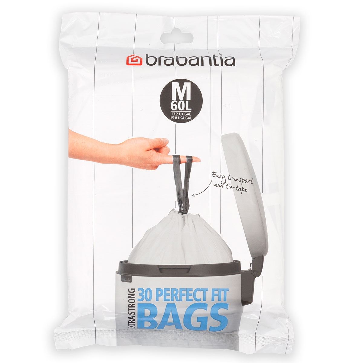 Brabantia Bin Liners Dispenser Packs PerfectFit Bags 3L 5L 10L 20L 30L