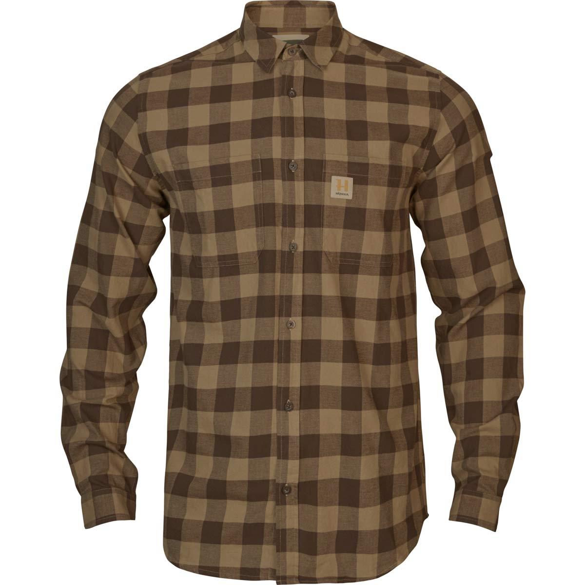 Harkila Mens Scandinavian Shirt Green Check Red Check Size Medium L XL 3XL 4XL - Picture 27 of 34