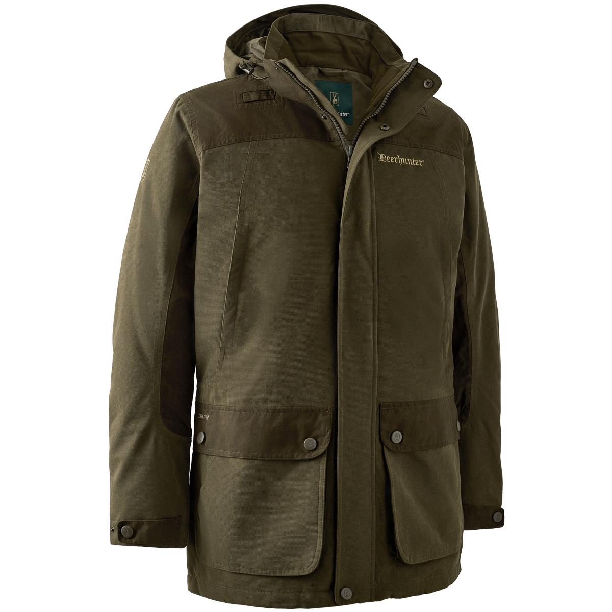 Deerhunter Mens Eagle Waterproof Jacket Coat Tarmac Green Sizes UK38 To UK50 - Picture 14 of 14