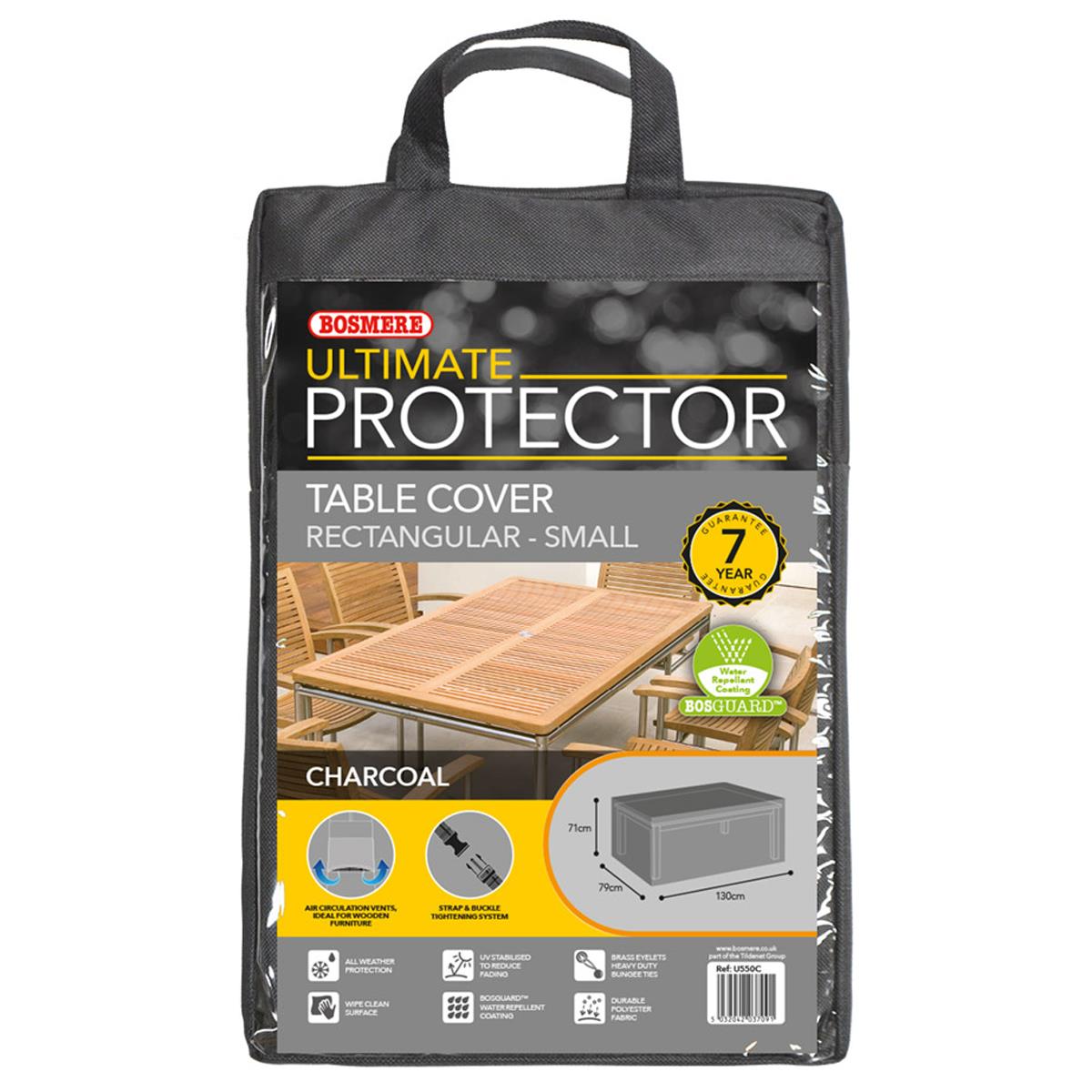 Bosmere Ultimate Protector Rectangular Table Cover Various Sizes 4 To 8 Seat - Picture 14 of 20