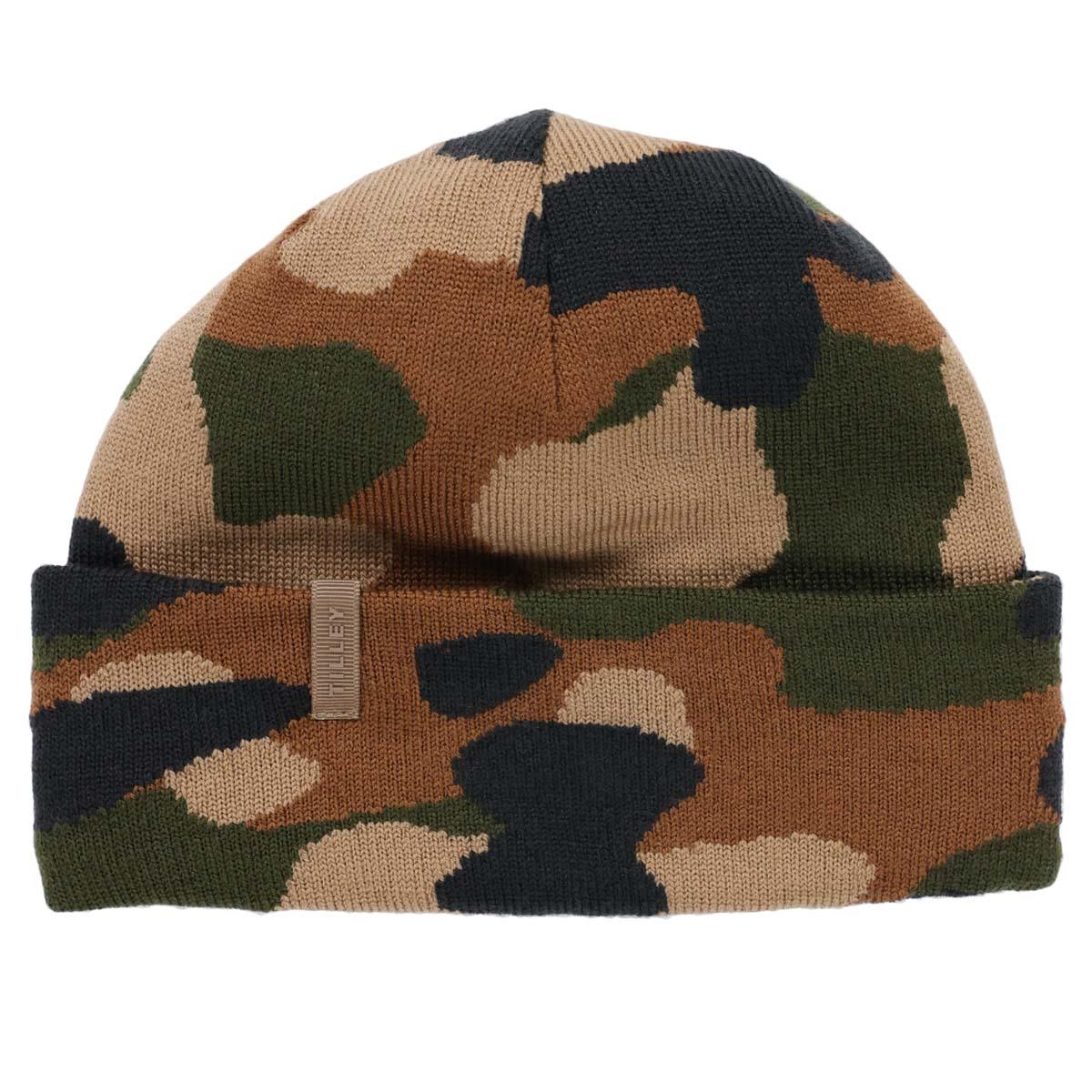 Tilley Mens Ladies Unisex Camo Beanie Camo Merino Wool Breathable One Size