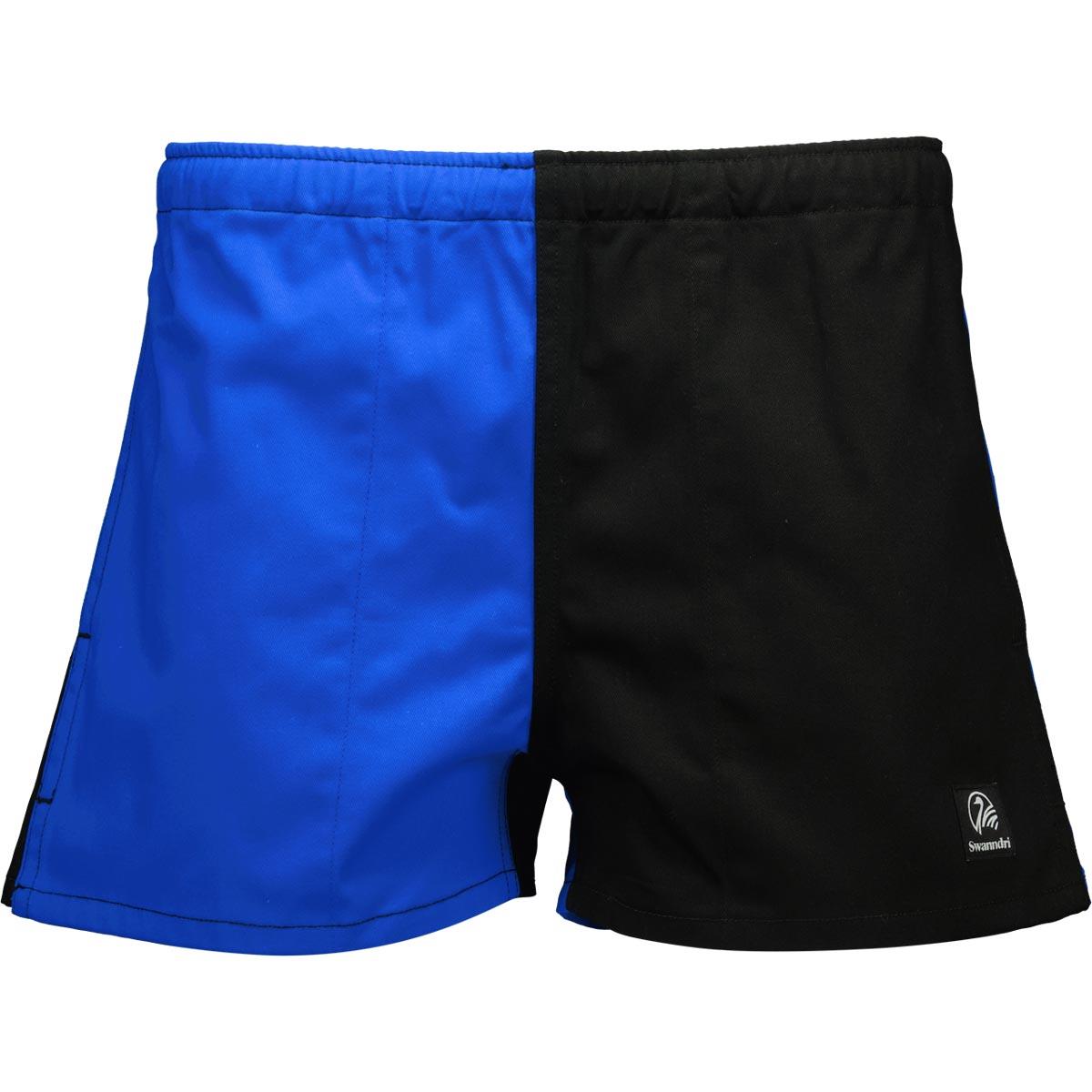Swanndri Mens Chequered Classic Rugby Cotton Shorts Red Black Blue Size 30 To 40