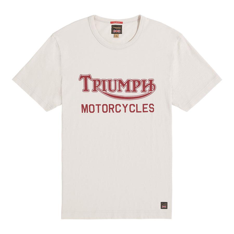 Triumph Mens Barwell Tee Shirt Blue Indigo Black Silver Gold Medium Large XL XXL - Picture 40 of 40
