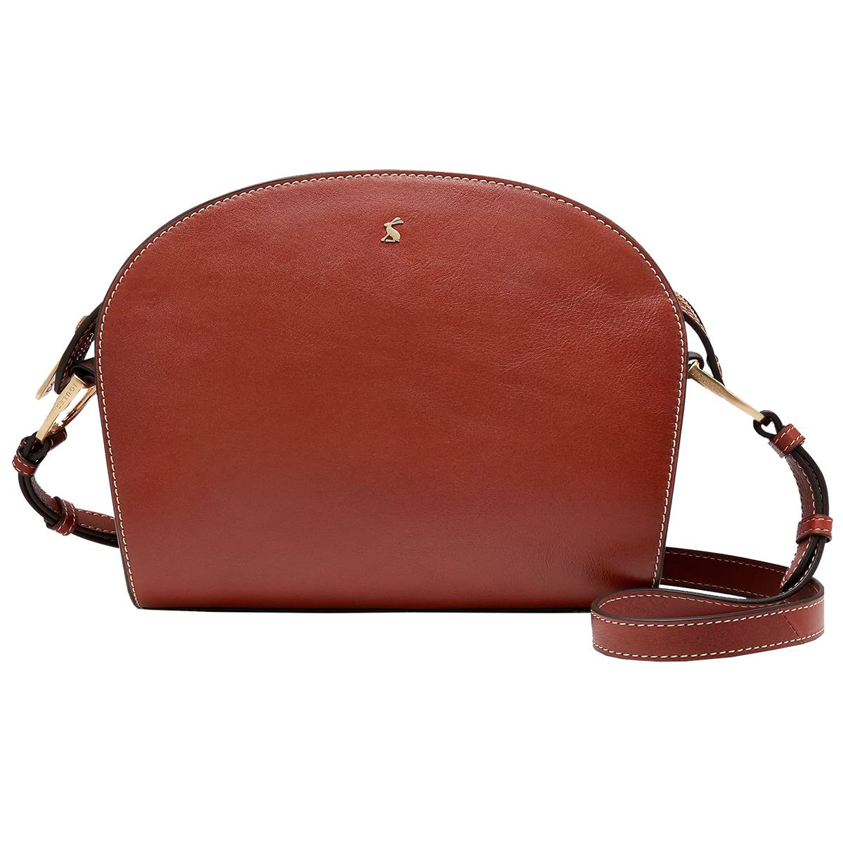 Joules Womens Langton Leather Cross Body Bag Tan One Size for sale