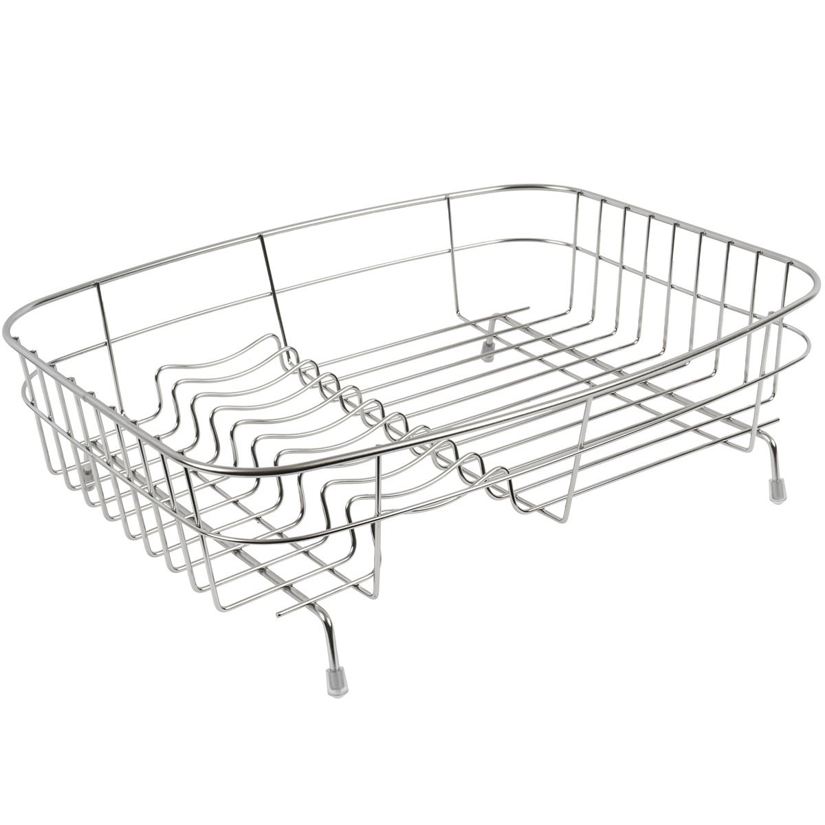 Delfinware Standard Kitchen Dish Drainer White Stainless Steel Black Grey Cream - Picture 9 of 10
