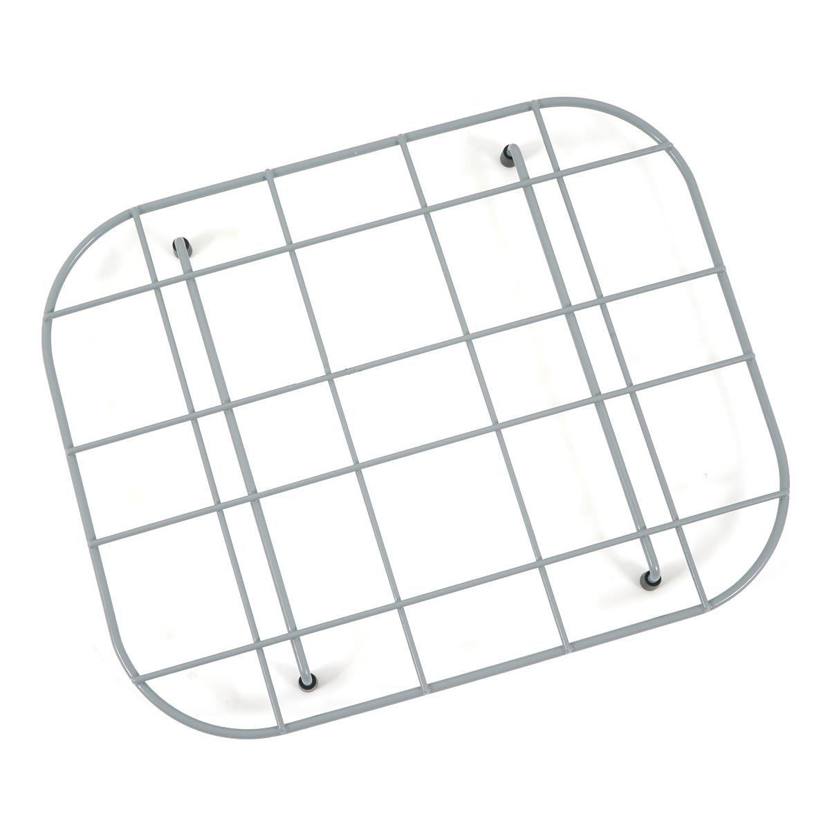 Delfinware Standard Kitchen Sink Mat Non Slip White Stainless Steel Black - Picture 8 of 10