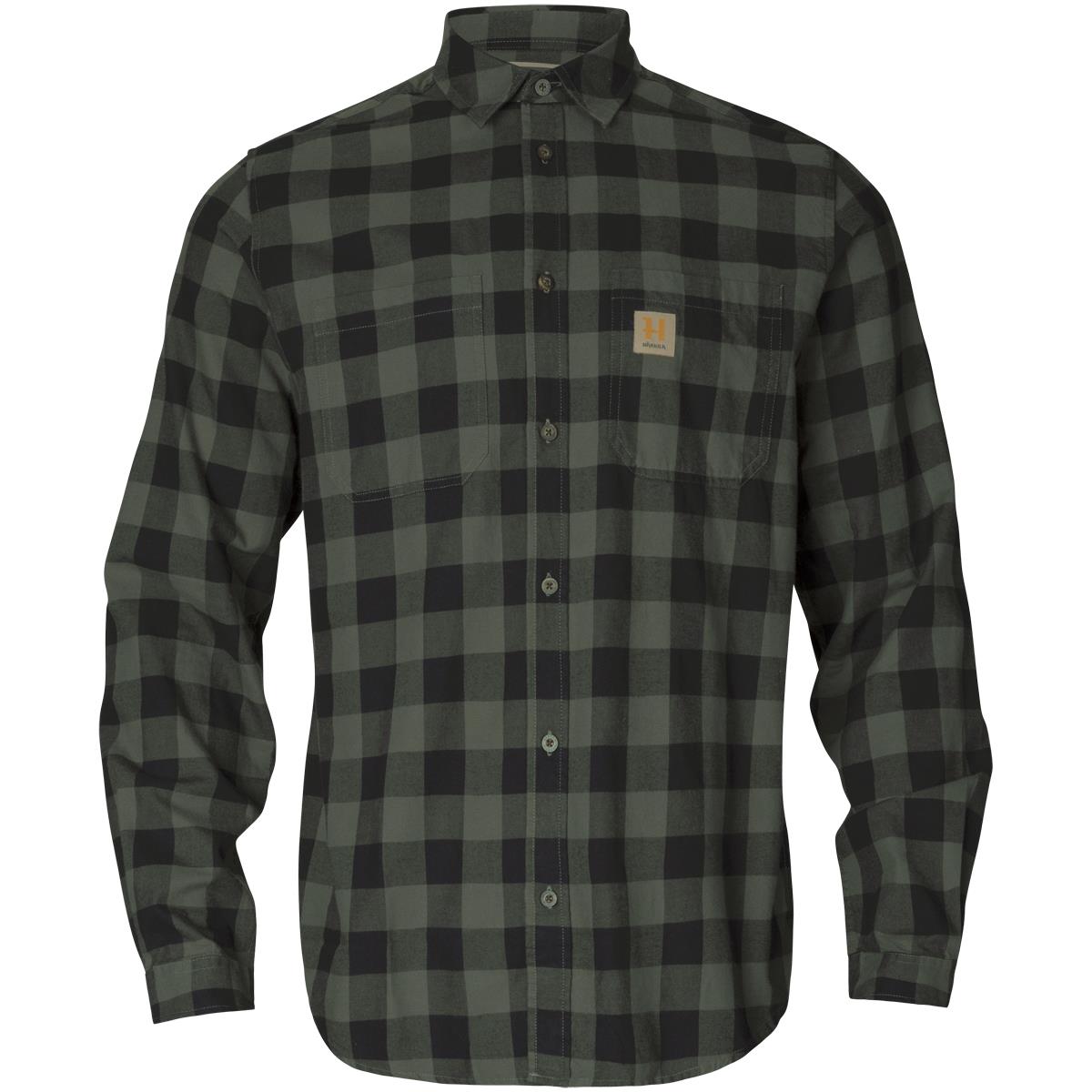 Harkila Mens Scandinavian Shirt Green Check Red Check Size Medium L XL 3XL 4XL - Picture 19 of 34