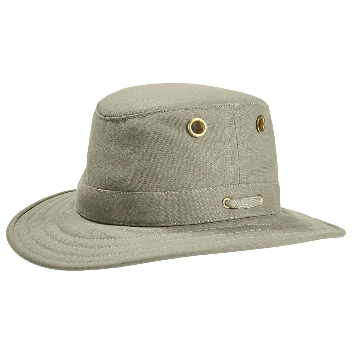 Tilley T5 Medium Curved Brim Hat Mens Ladies Unisex Hats Khaki Olive Navy - Picture 20 of 30