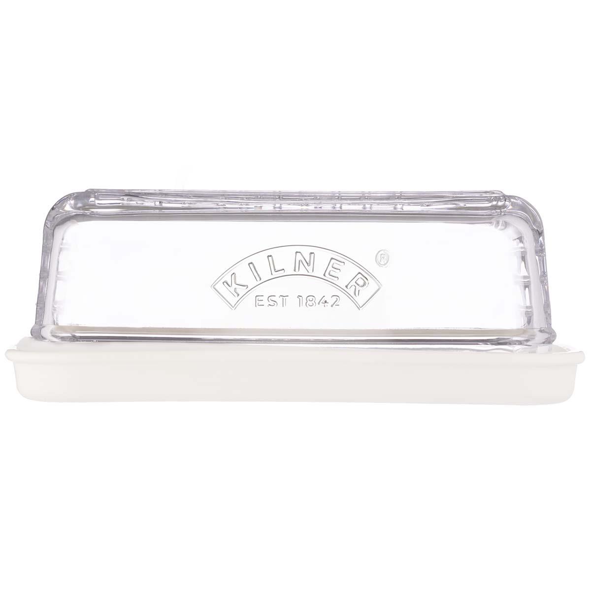 Kilner Glass Cheese Store Dishwasher Safe Ceramic Base Soda Lime Glass