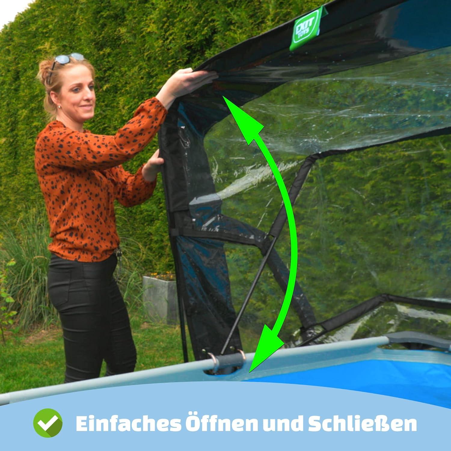 Exit Toys Eco Pool Dome Covers transparent, Suitable for above-ground pools - Picture 35 of 78