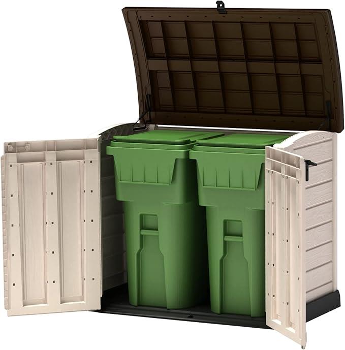 Storage Shed Keter Store-It Out Outdoor Garden Furniture Storage Sheds - Beige - Picture 18 of 19