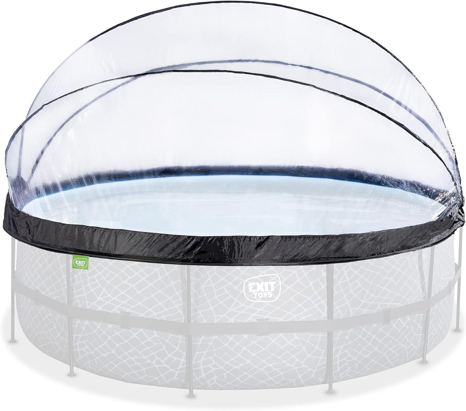 Exit Toys Eco Pool Dome Covers transparent, Suitable for above-ground pools - Picture 60 of 78