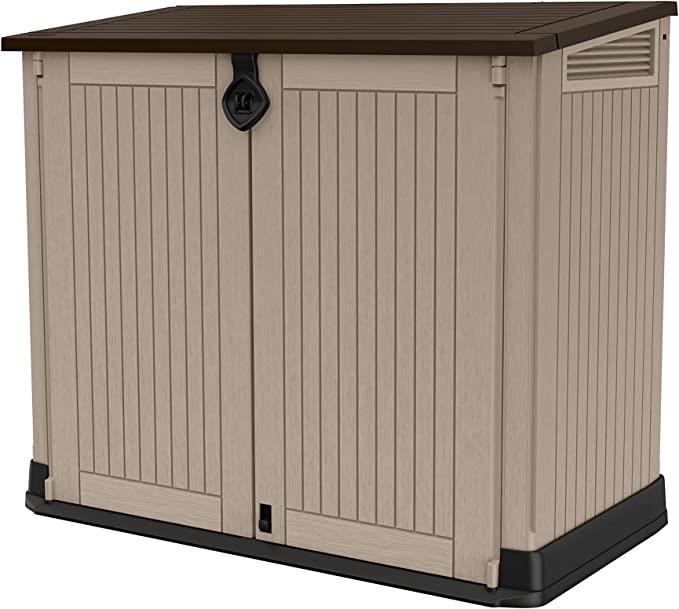 Storage Shed Keter Store-It Out Outdoor Garden Furniture Storage Sheds - Beige - Picture 11 of 19