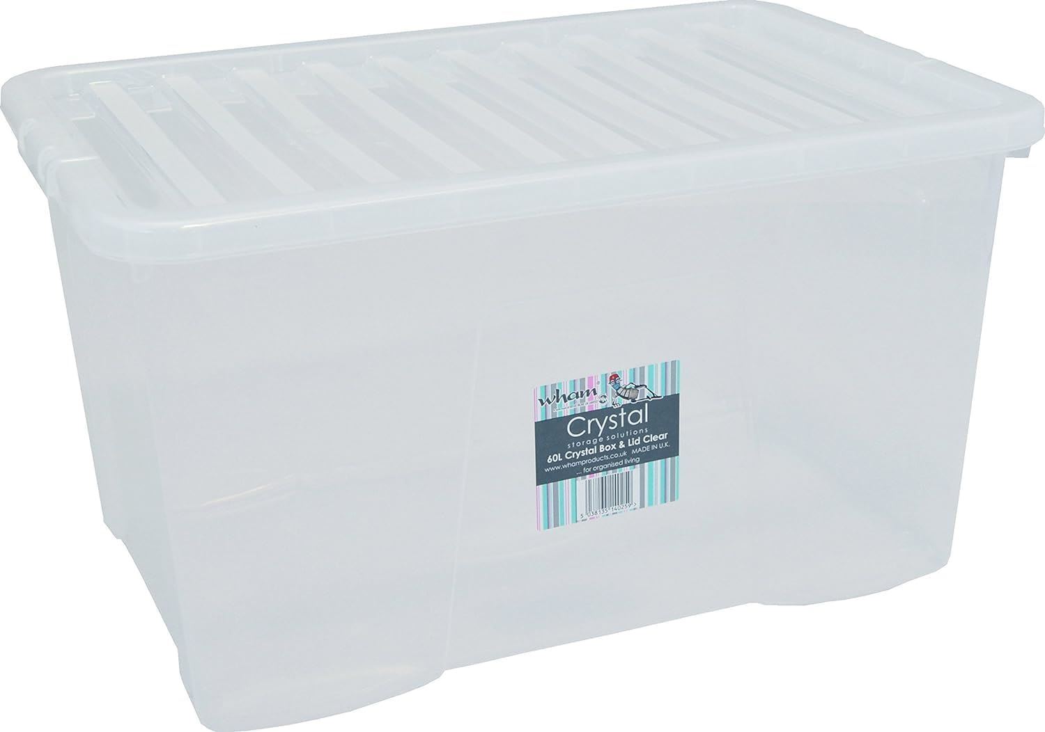 Plastic Storage Box With Lid Wham Crystal Storage Container Box Stackable Boxes