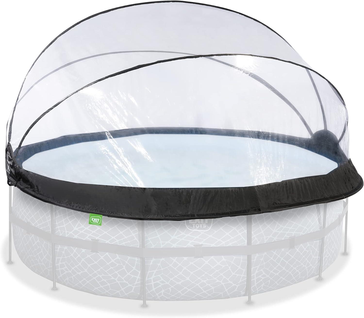 Exit Toys Eco Pool Dome Covers transparent, Suitable for above-ground pools - Picture 50 of 78