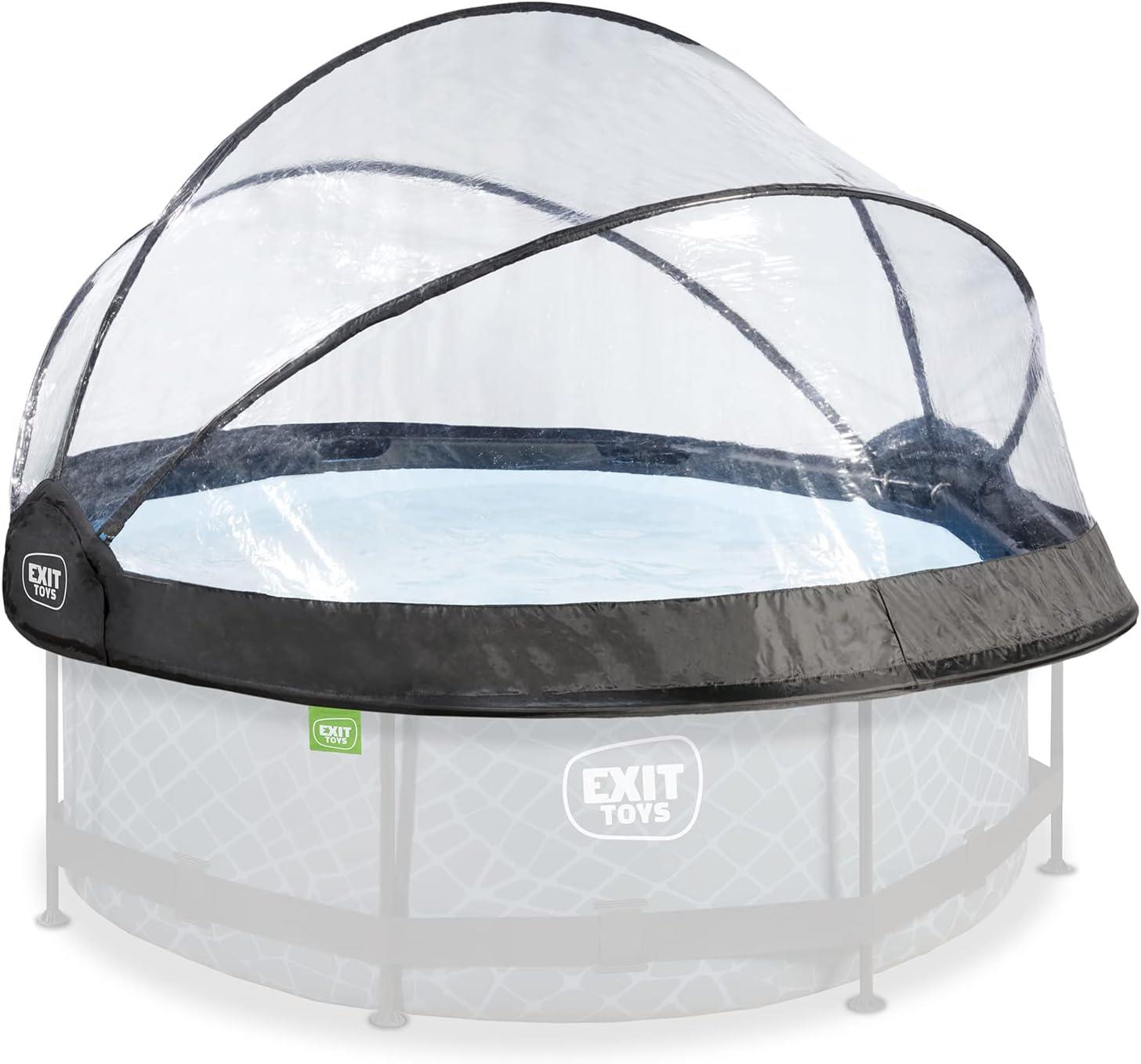 Exit Toys Eco Pool Dome Covers transparent, Suitable for above-ground pools - Picture 10 of 78