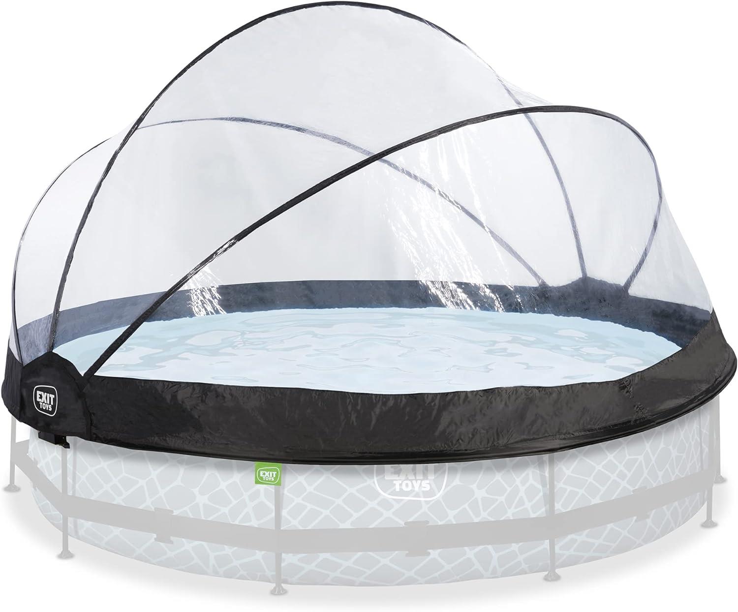 Exit Toys Eco Pool Dome Covers transparent, Suitable for above-ground pools - Picture 40 of 78