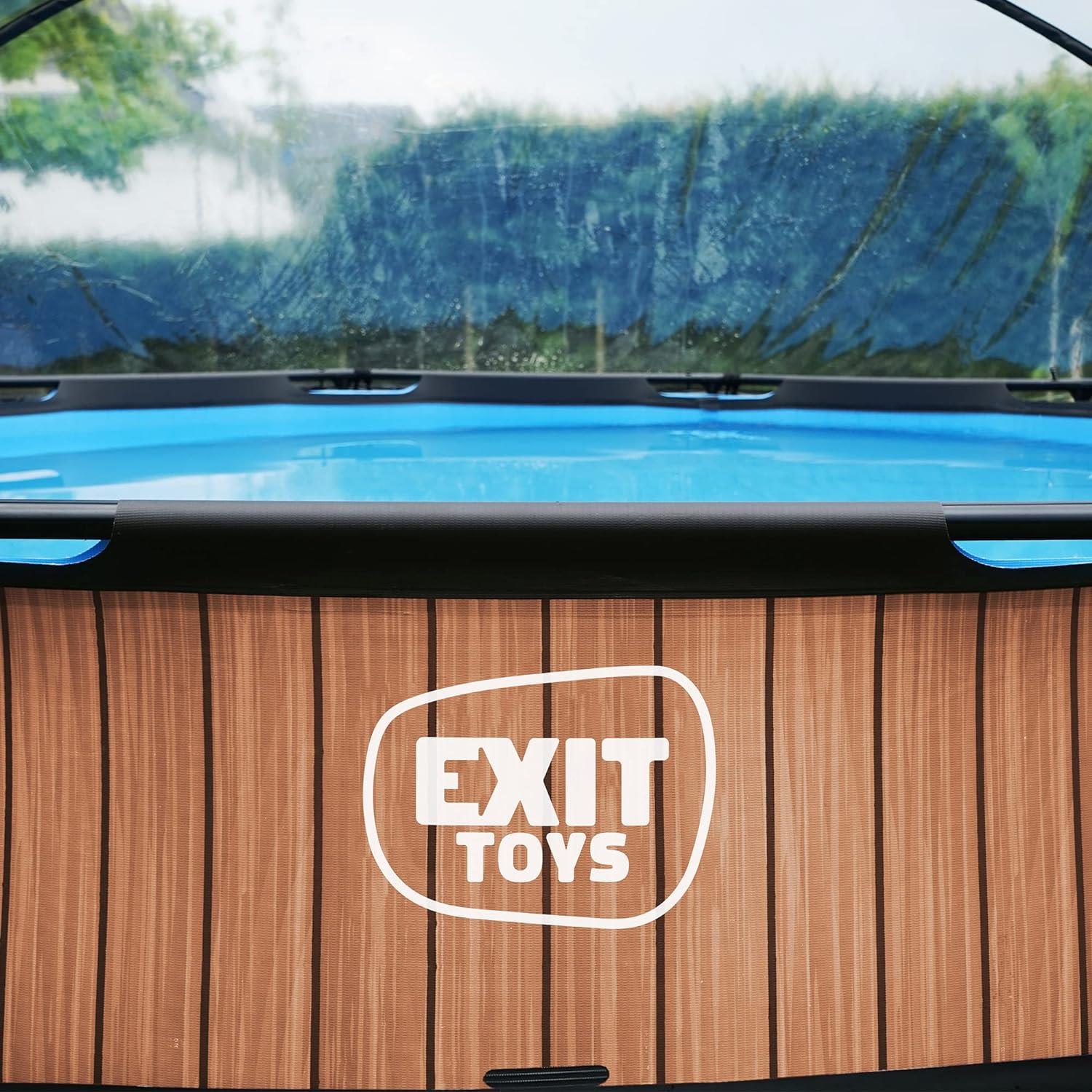 Exit Toys Eco Pool Dome Covers transparent, Suitable for above-ground pools - Picture 49 of 78