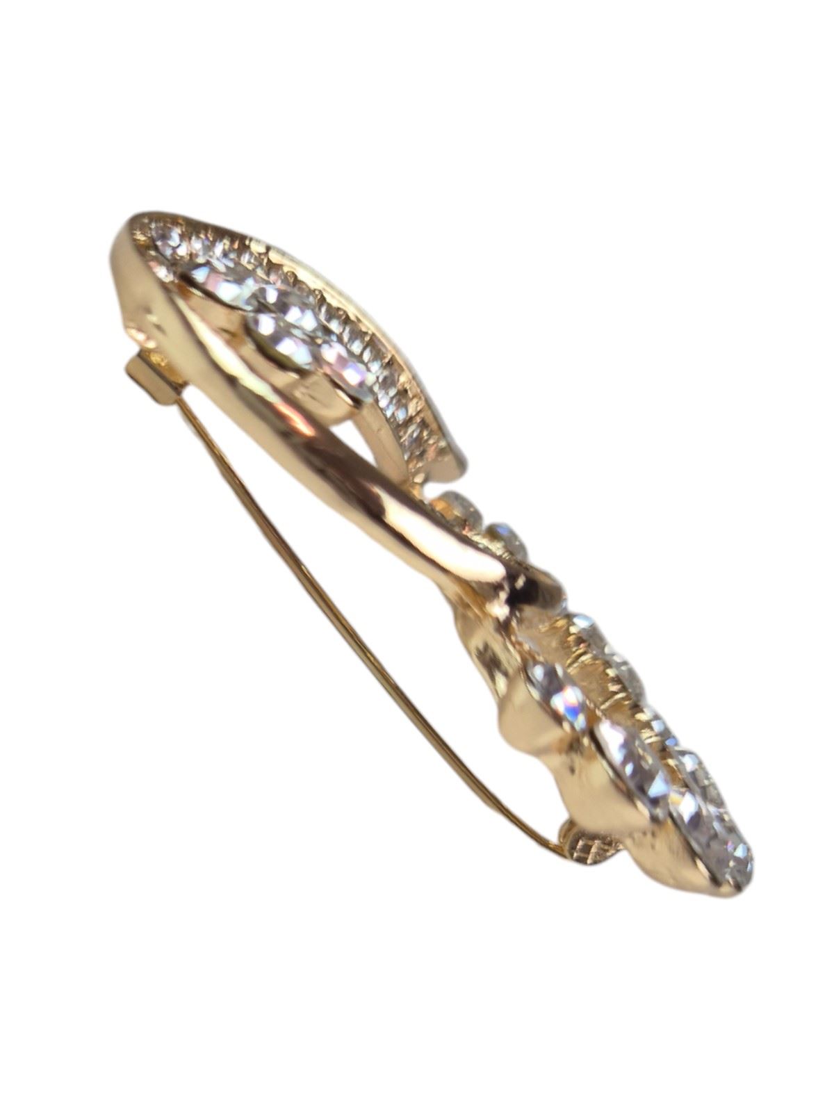 Broche Corazón Amor Diamante Cristal Brillante Joyería para Mujer Accesorio de Moda - Imagen 7 de 13