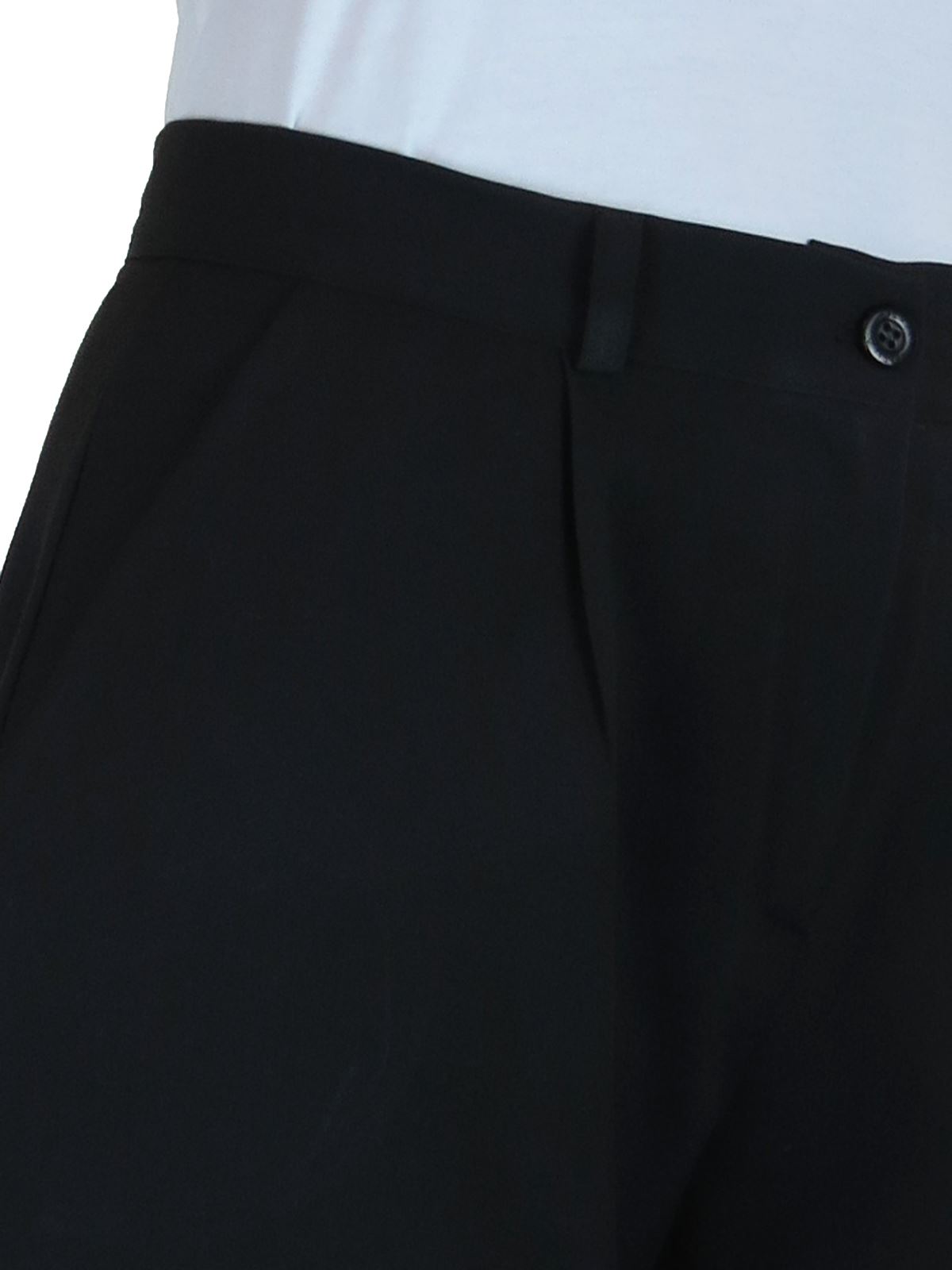 Pantalones inteligentes de cintura alta de calce suelto para mujer oficina trabajo 10-22 - Imagen 5 de 17